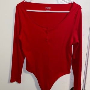 Red bodysuit